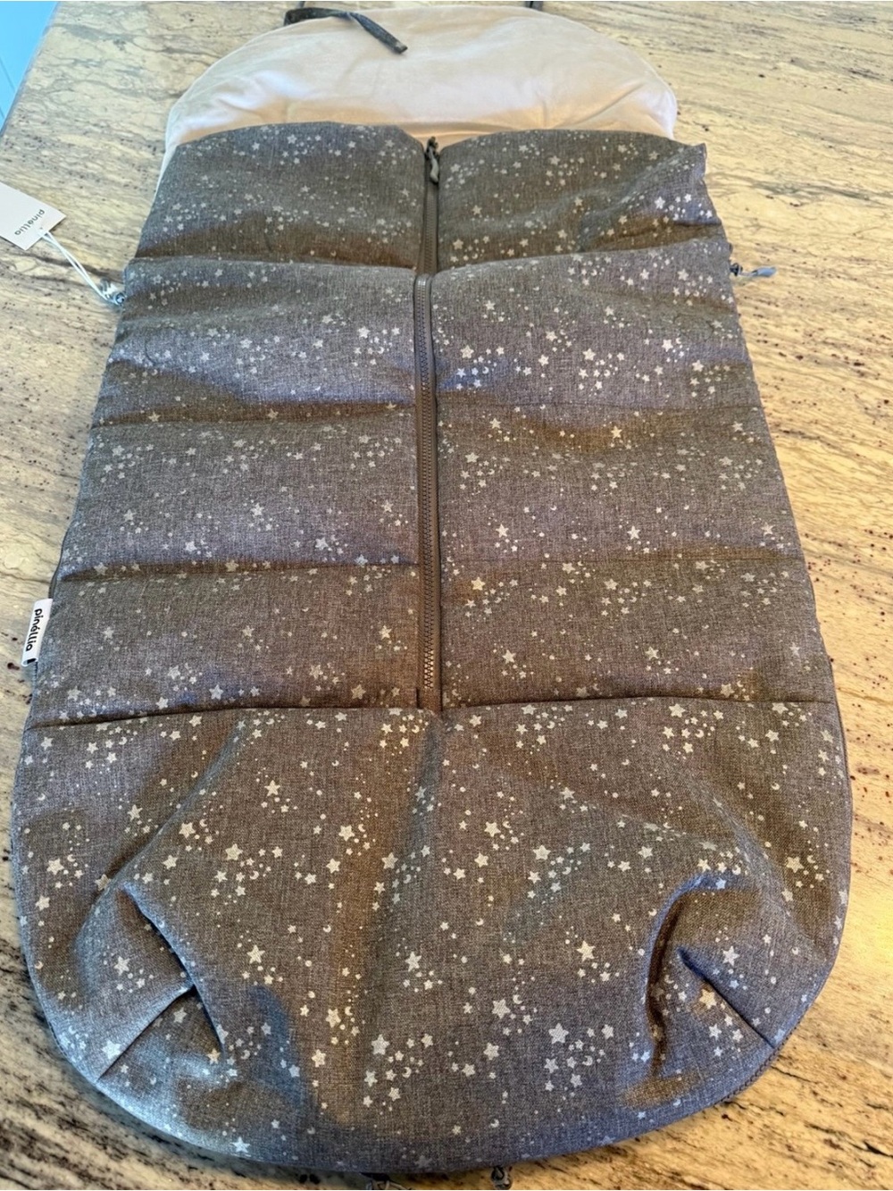 Universal Stroller Sleeping Bag, Winter Windproof. NWT Pinellia Gray